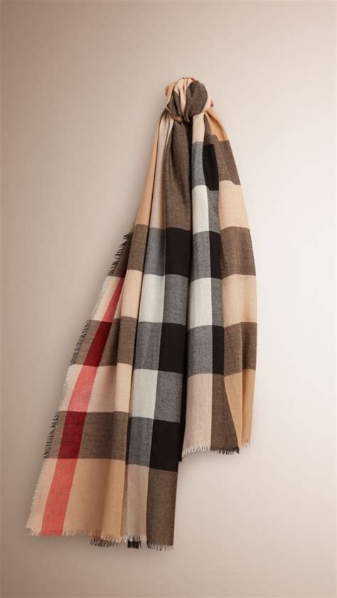 burberry schal nova check kaschmir muster|Burberry store online.